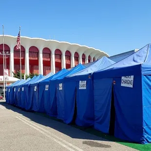 Changing stations for filming shoot!