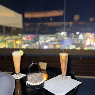Inside and drinks