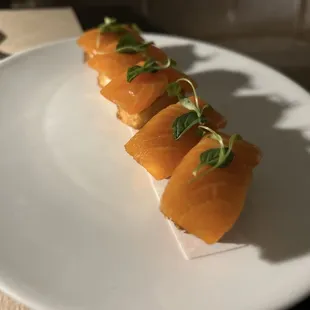 Crispy Sea Trout Sushi