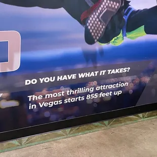 They had some GREAT advertising, which I didn't even see until AFTER I paid for the jump (safety from my living room;-)!