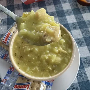 Chicken and rice soup