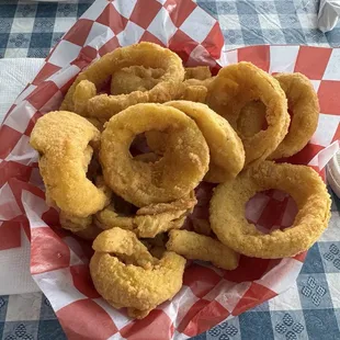 Fresh Homemade Onion Rings
