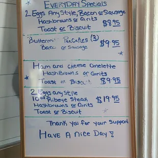 Specials