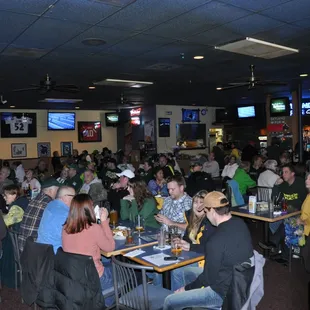 BCS game 2011 at the pub.