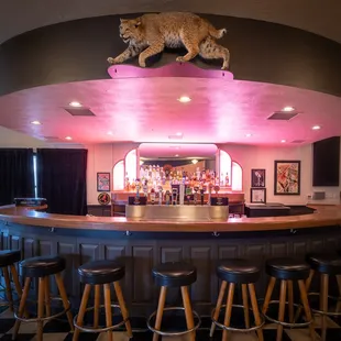 Upstairs bar at Skylark Lounge!