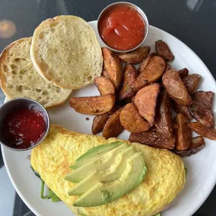 Farmers Veggie Omelette