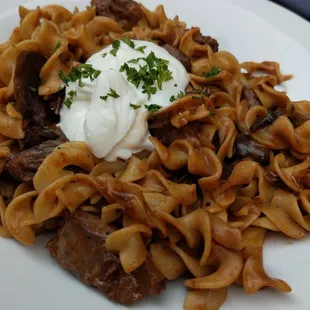 Beef Stroganoff