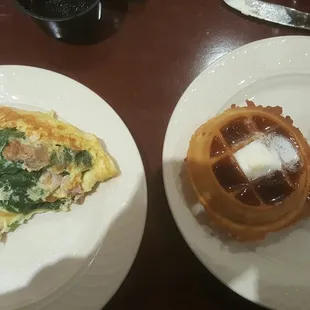 Omelette and Waffles