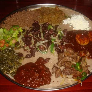 Don't ask me the name of the Meat Sampler because it's about 11 syllables, all you need to know is...it's worth it.