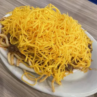 Classic Chili Spaghetti