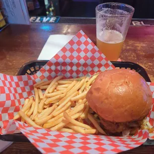 Skyline Burger and fries