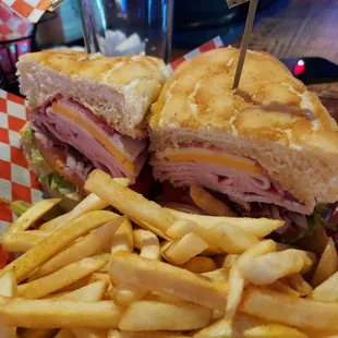 The Railroad with fries