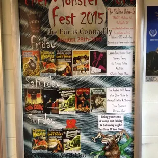 They have Monster Movie Fest, bet that's a good time!