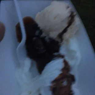 Brownie Sundae! Yummy!!!!!!