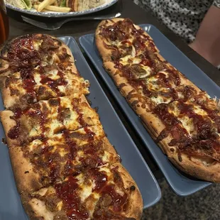 Double GF fig and pig flatbreads