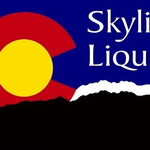 a picture of the skyline liquor logo