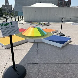 Hole three:   Just get it in