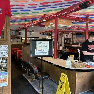 sushi and sashimi, outside