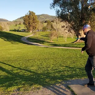 Skyline Park lower disc golf course