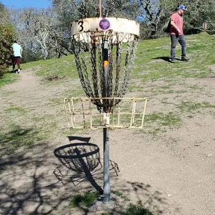 Skyline Park upper disc golf course