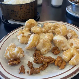 Honey Walnut Prawns
