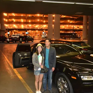 Picked up at the airport