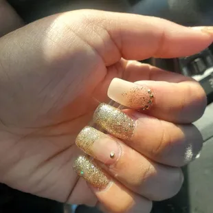 After outfit change. Cute but not what I asked for.