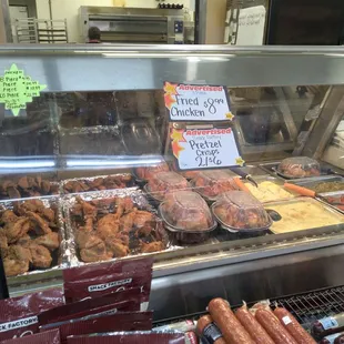 Great selection of fresh hot foods!