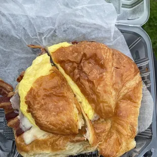Bagel Croissant Sandwiches