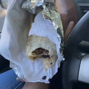 Salmon Burrito