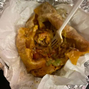 Shrimp Burrito