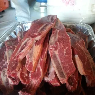 Skyson's style of kalbi "short ribs".