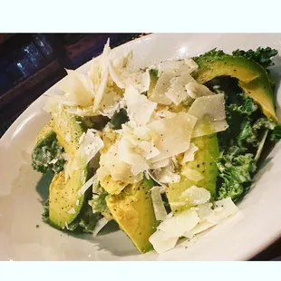 Kale and Avocado Caesar Salad