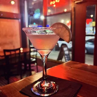 Lemon drop martini