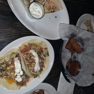 Tacos Quesadillas Mozzarella Sticks