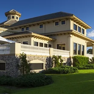 the front of the home