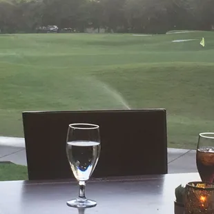 View from our table