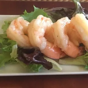 Shrimp Cocktail appetizer...yes, FIVE Shrimp!