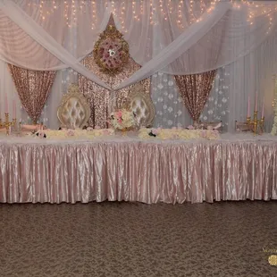 The panoramic views of the surrounding mountains and the Las Vegas Strip make Skyview Banquet Hall a premier site for reception