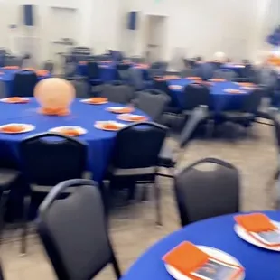 Another picture of the set up inside the room.