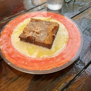 Truffled Cheese Grit Cake