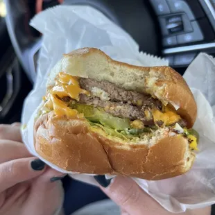 Double Cheeseburger - She loved it and had no complaints. Super fresh and simple at the same time.