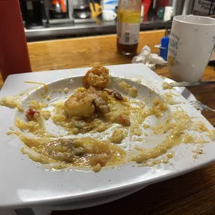 Shrimp &amp; Grits (aftermath)