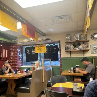 Home of the 1 Star Yelp Review for not cutting our toast diagonally. T-shirt and Towel. I read that and had a good laugh.