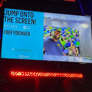 Jump onto the screen. #defydenver