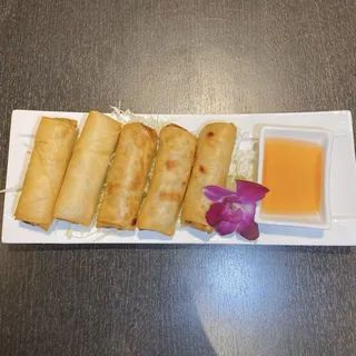 A8. Crispy Fried Spring Rolls