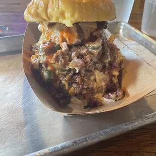 The Donk - every smoked meat smothered and covered
