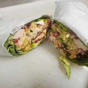 Chicken Bacon Caesar Wrap