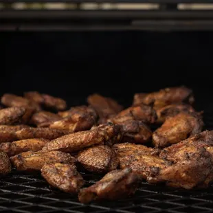 Smoked Wings: Special request for events.