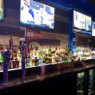 Wide selection of alcohol